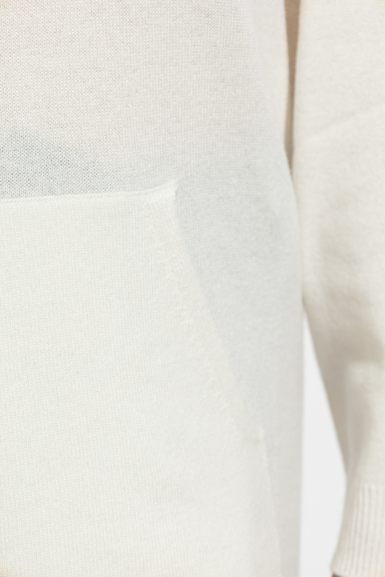 Cream Hooded sweater Fabiana Filippi - Vitkac AS